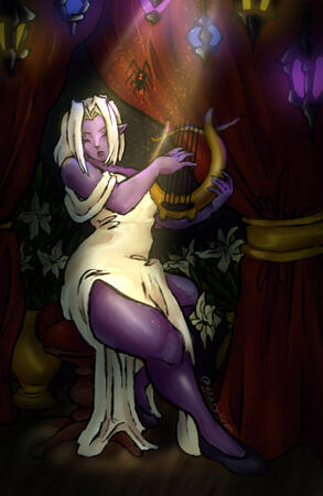 Lyre Player