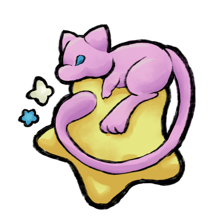 Mew Keychain Mew Keychain