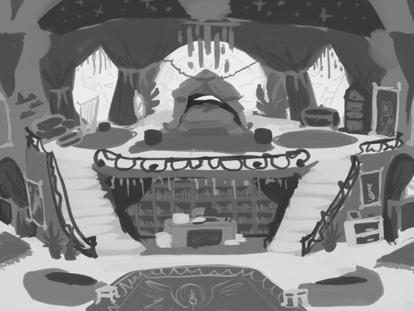 Emperor&#39;s bedroom concept